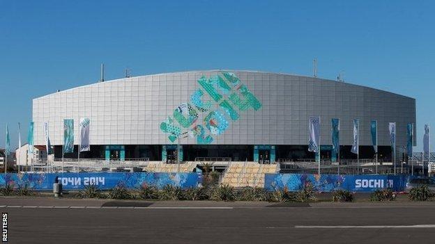 Ice Cube Curling Centre in Sochi