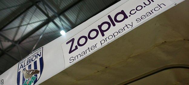 Zoopla are to end their sponsorship of West Brom at the end of the season