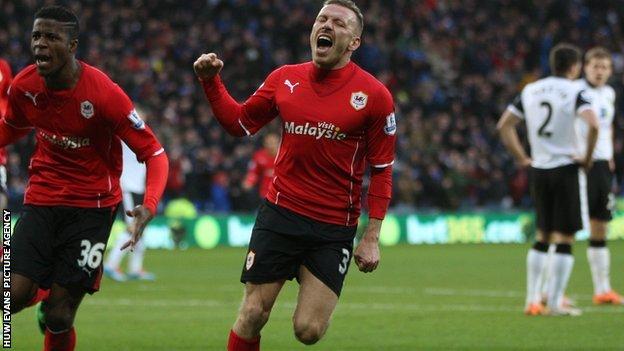 Striker Craig Bellamy