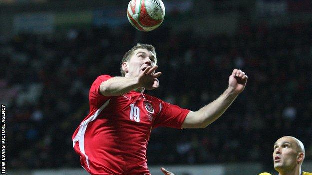 Sam Vokes Wales