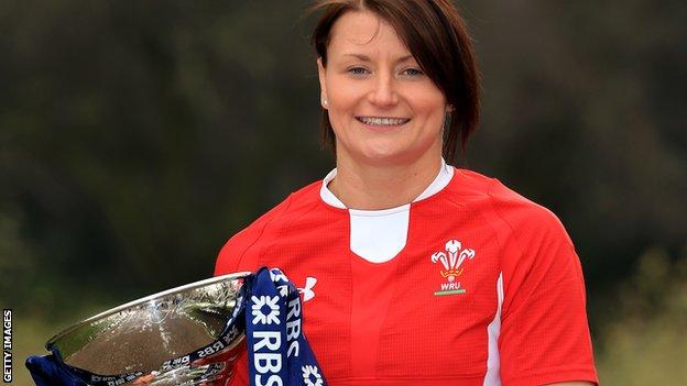 Wales captain Rachel Taylor