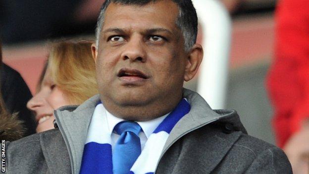 QPR chairman Tony Fernandes