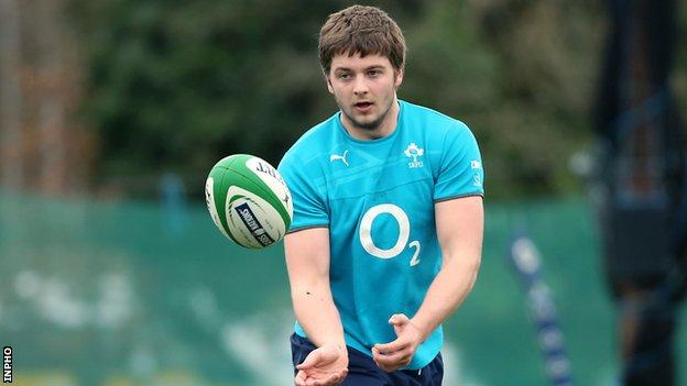 Iain Henderson makes his first Six Nations start for Ireland against Italy