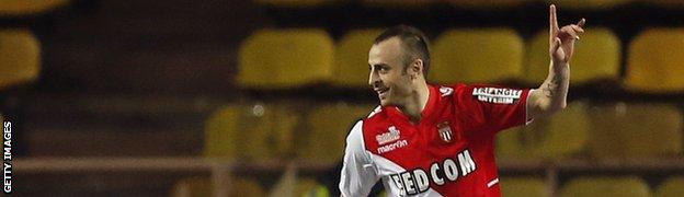 Monaco's Dimitar Berbatov