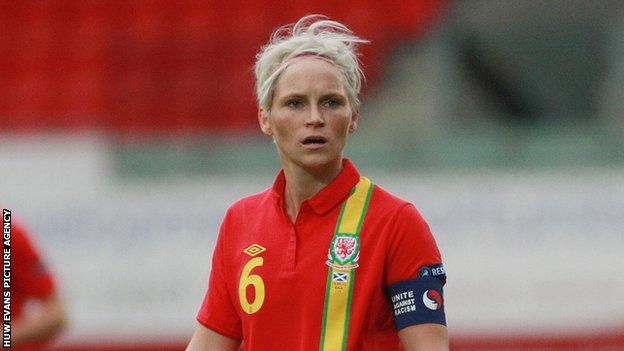 Wales Women's player Jess Fishlock