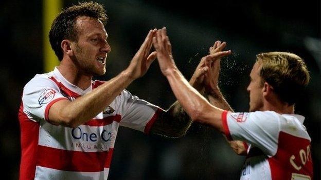 Doncaster celebrate
