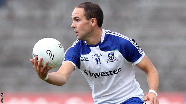 Paul Finlay is named at right half-forward in the Monaghan side for the game against Armagh