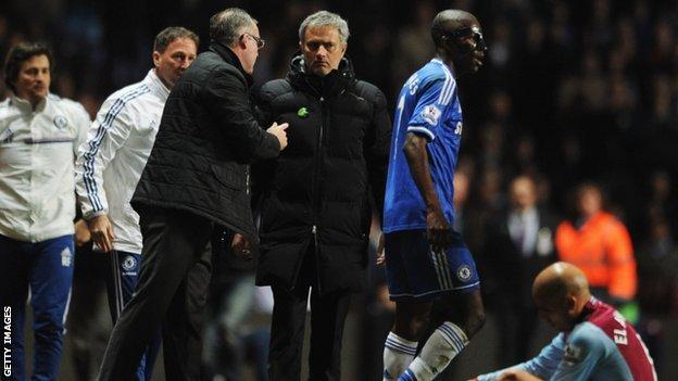 Paul Lambert & Jose Mourinho