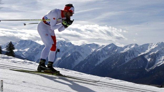 Canadian skier Brian McKeever