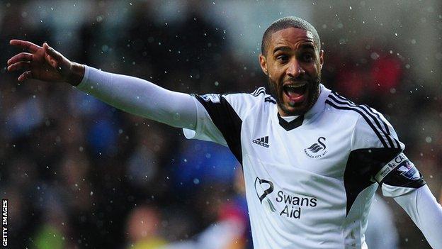 Wales and Swansea City captain Ashley Williams
