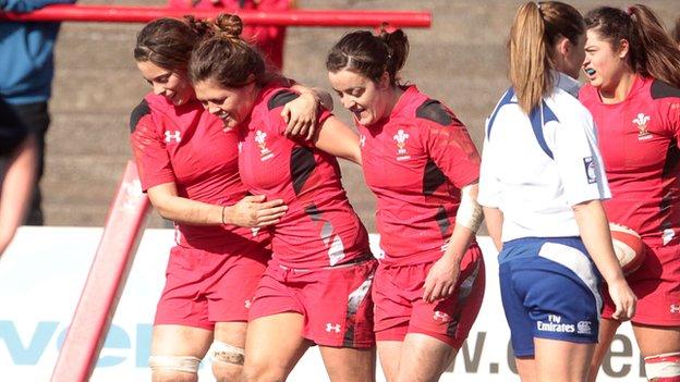 Wales women beat Scotland women