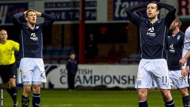 Dundee could not find a way past Raith Rovers at Dens Park