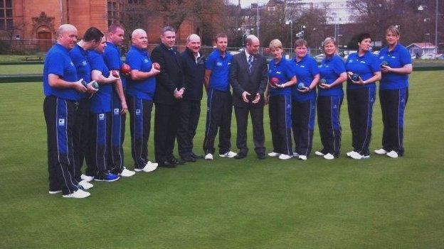 Scotland lawn bowls team