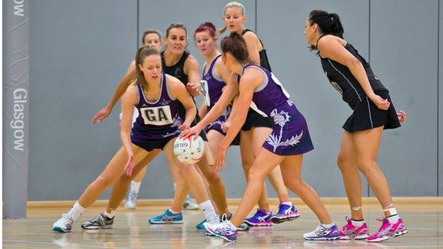Scottish Thistles v Silver Ferns