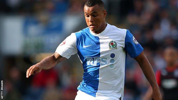 Blackburn Rovers winger Josh King