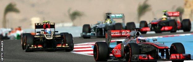 2012 Bahrain Grand Prix: F1 Race Results, Winner & Podium