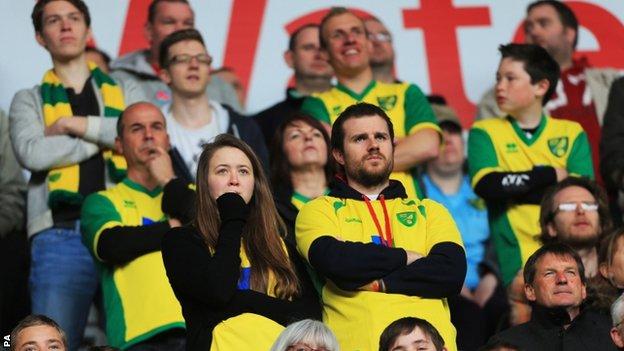 Norwich City fans