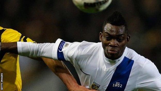 Christian Atsu is among a crop of Chelsea players on loan to Vitesse Arnhem