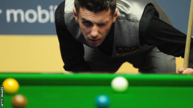 Snooker world number two Mark Selby