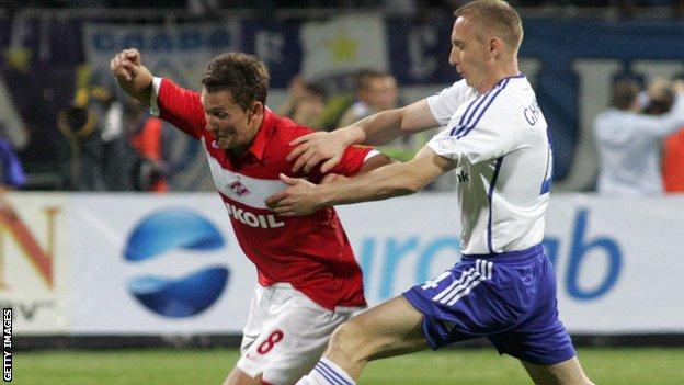 Dynamo Kiev v Spartak Moscow