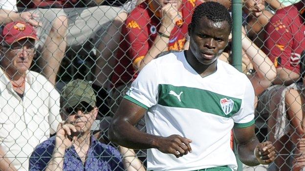 Nigeria and Buraspor defender Taye Taiwo