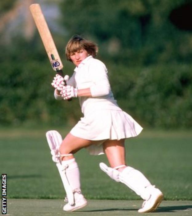 Enid Bakewell in action in 1980