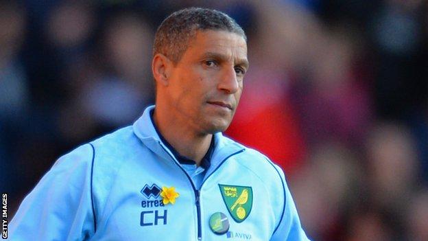 Chris Hughton, the former Norwich City manager