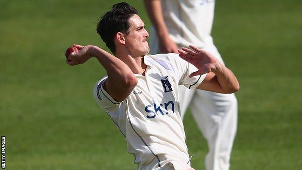 Warwickshire and England Lions fast bowler Chris Wright