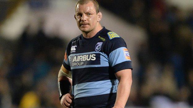 Cardiff Blues Matthew Rees