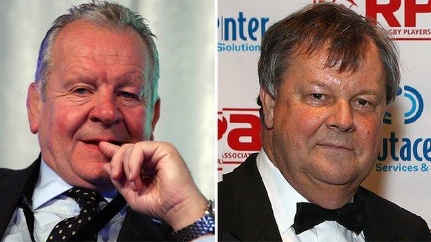 Bill Beaumont and Ian Ritchie