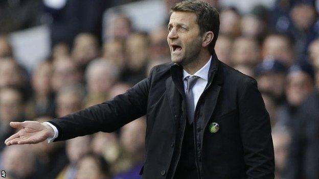 Tottenham manager Tim Sherwood