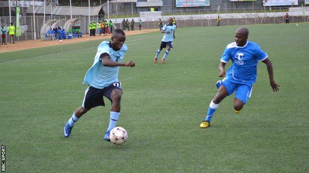 Malawi match passes off safely in front of supporters - BBC Sport