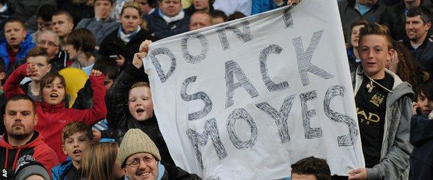 A sarcastic banner appeared at Monday's night game between Manchester City and West Brom at the Etihad
