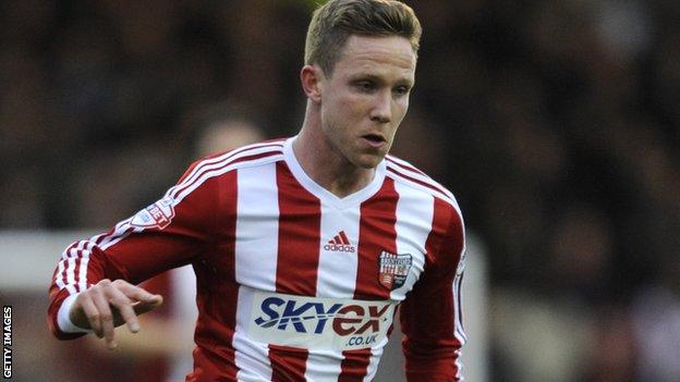 Adam Forshaw: Brentford midfielder has ankle operation - BBC Sport