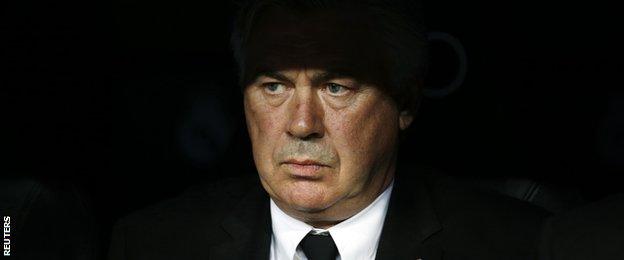 Real Madrid boss Carlo Ancelotti