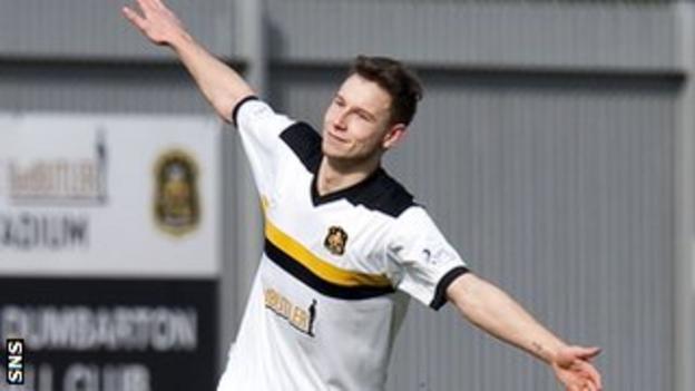 Mitch Megginson celebrates