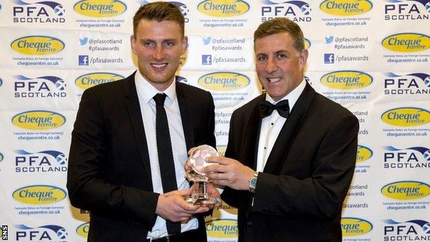 Rory McAllister and Mark McGhee