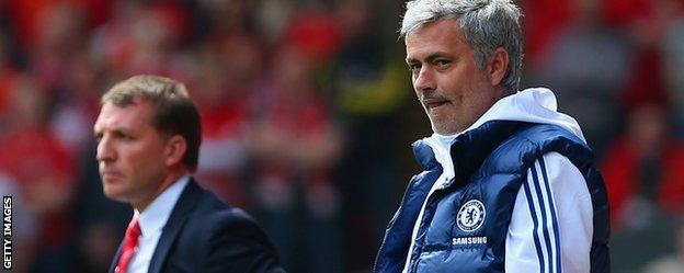 Chelsea manager Jose Mourinho