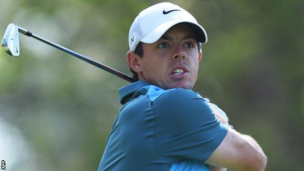 Rory McIlroy has fallen out of the world's top 10