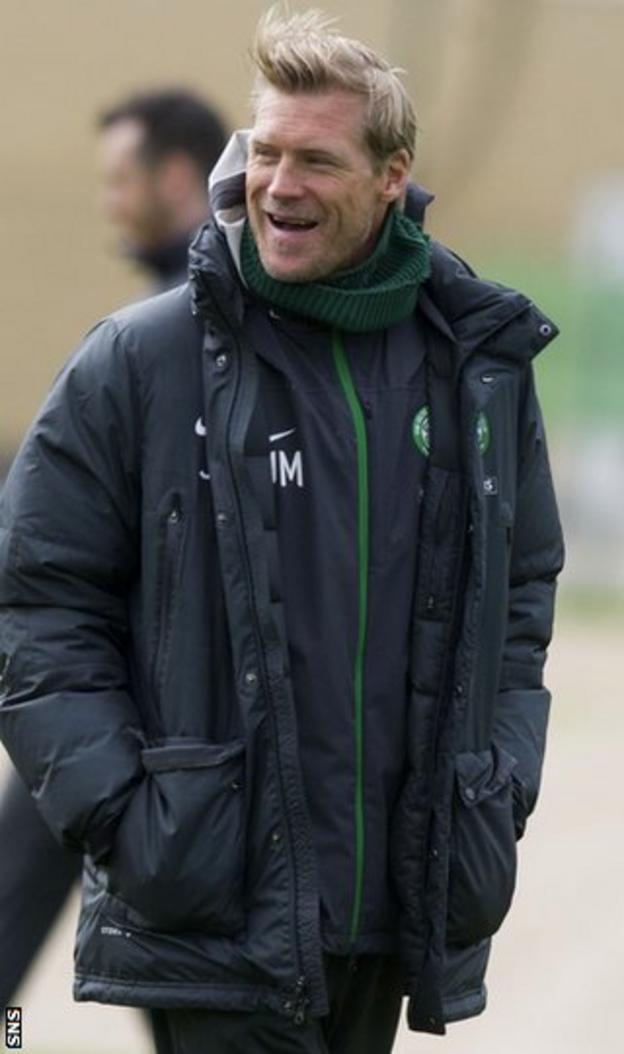 Celtic assistant manager Johan Mjallby