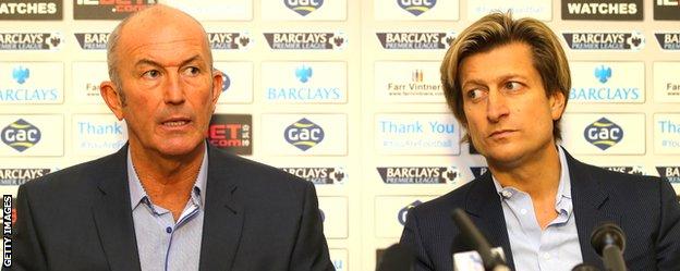 Tony Pulis and Steve Parish