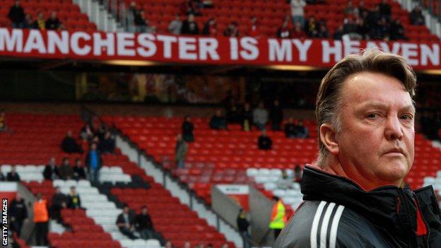 Louis van Gaal, new Manchester United manager
