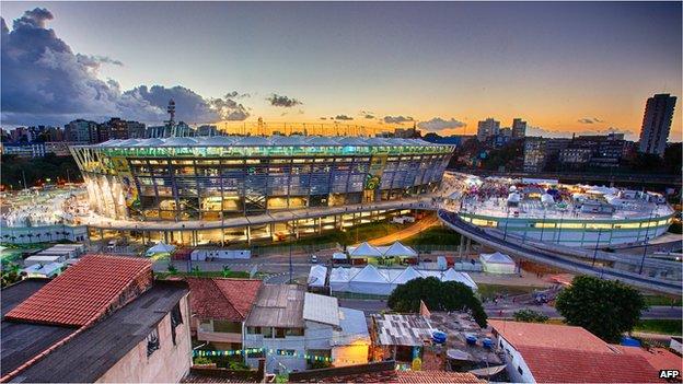Arena Fonte Nova, Salvador, Brazil