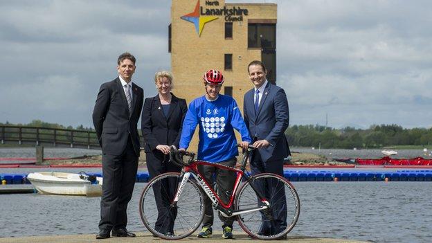 Strathclyde Park will host the Glasgow 2014 triathlon