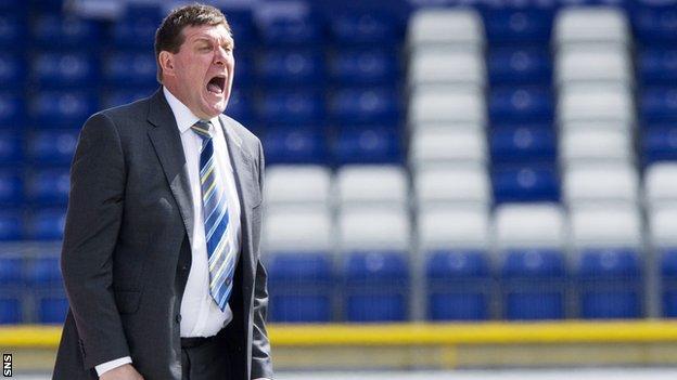 Tommy Wright saw his men fall to sixth in the table after defeat to Inverness