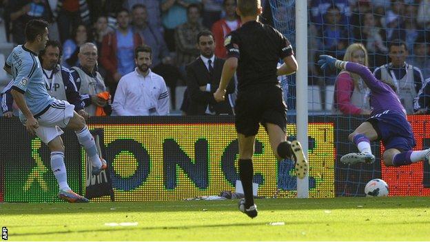 Charles scores for Celta Vigo