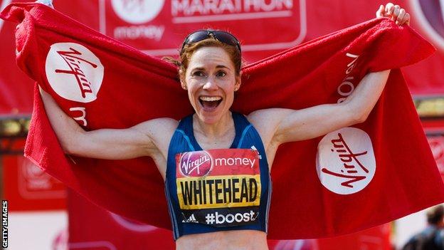 London Marathon, Amy Whitehead