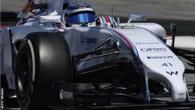 Susie Wolff of Williams