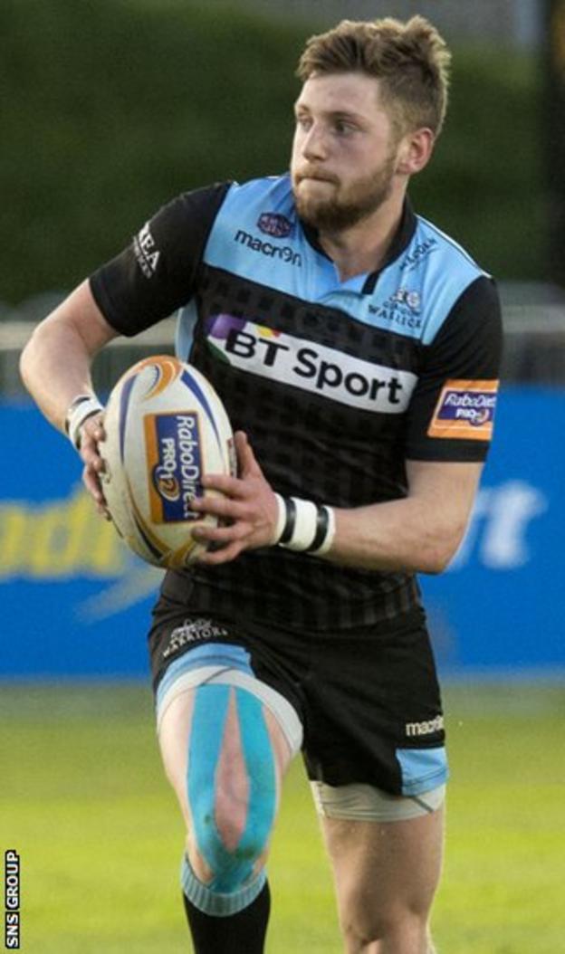 Finn Russell starts at number 10 for Glasgow