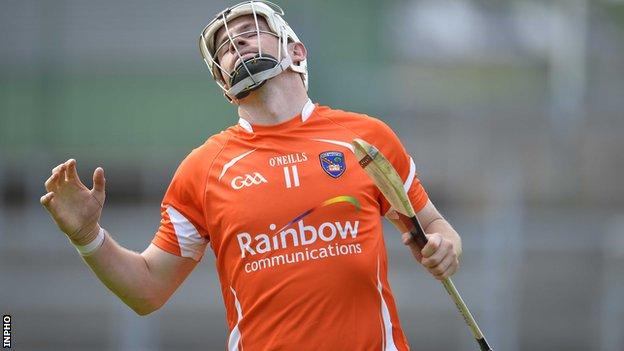 Declan Coulter converted two penalties in defeat to Wicklow